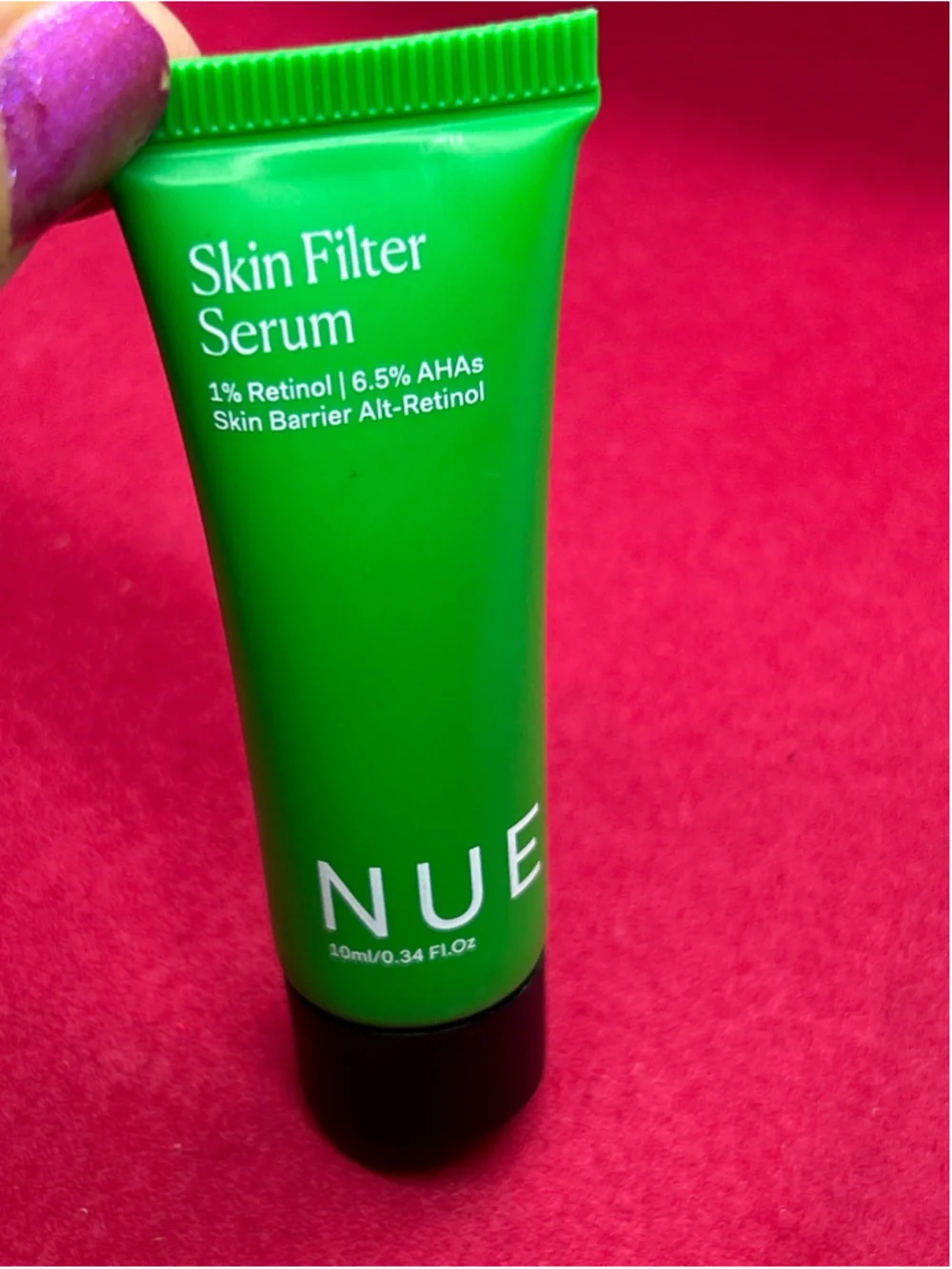 The Nue Co. Skin Filter Serum 10ml Green Black